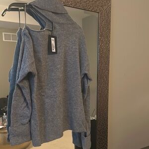 PAIGE Raundi sweater in Heather Grey